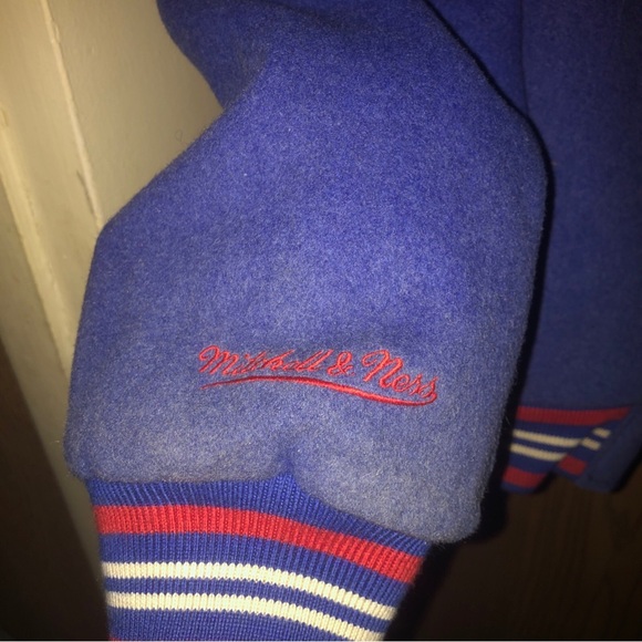 MITCHELL&NESS DETROIT PISTONS BADBOYS 1989-90 CHAMPS WOOL AUTHENTIC JACKET - Picture 4 of 12